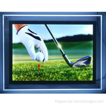 Ultra slim Crystal frame